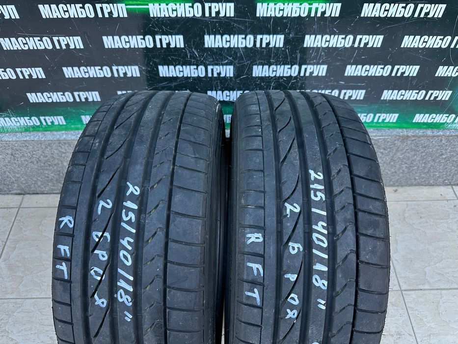 Гуми летни гума 215/40/18” BRIDGESTONE POTENZA RE050A,RFT