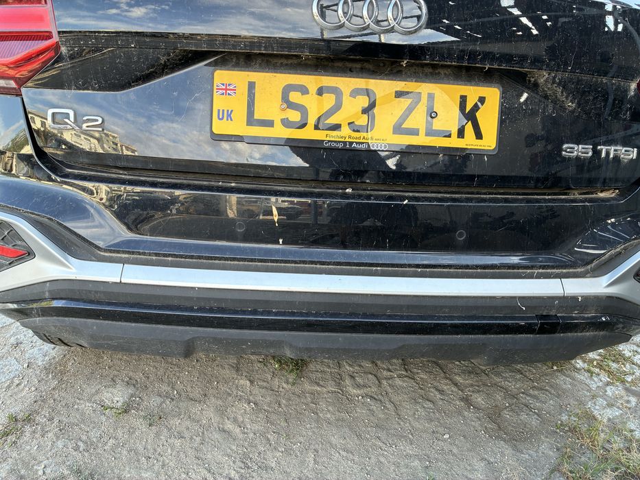 Задна броня S line audi q2 2024г
