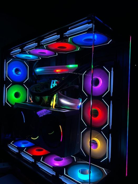 Carcasa lian li o11 evo xl+ventilatoare+cooler