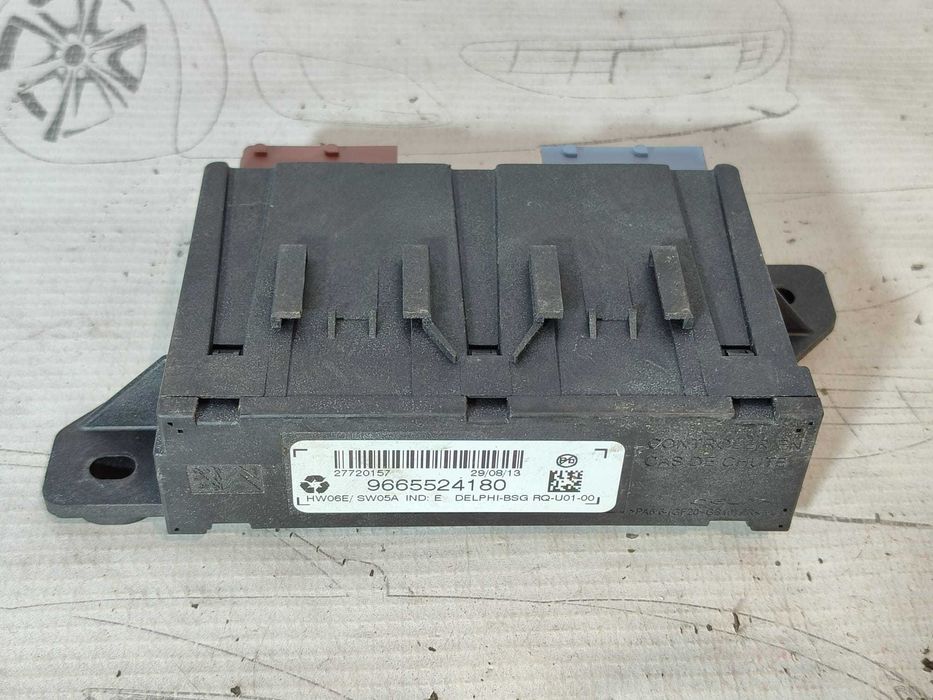 Modul cârlig remorcare BSR Peugeot 508 I 2010-2018 2013 2.2 Diesel Cod OEM: 9665524180 (5E3)