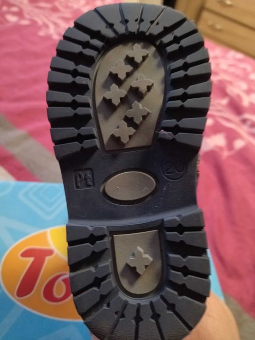 Бебешки кожени обувки Todor 20 номер