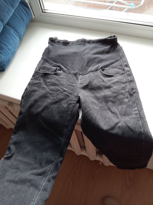 Джинсы для беременных утеплённые