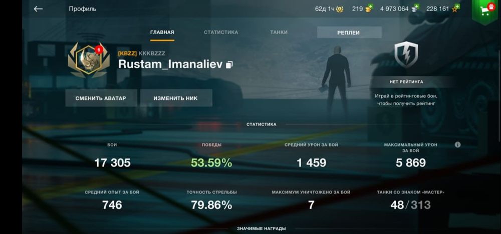 Аккаунт от танков