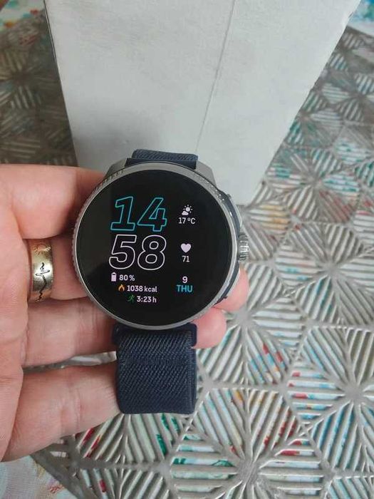 Suunto Race Titanium Charcoal -- Sapphire crystal