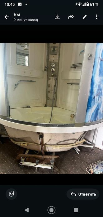 душевая кабинеа с джакузи