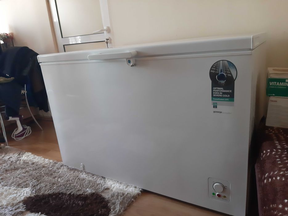 Ladă frigorifică Gorenje FH401CW 384L – CA NOUĂ