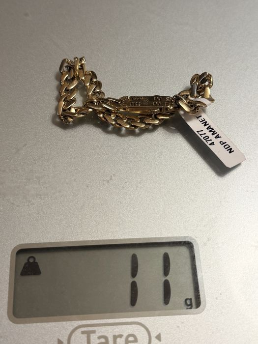 Bratara aur 14 k cuban 11 gr. 19 cm. Cu certificat pret 5000 lei