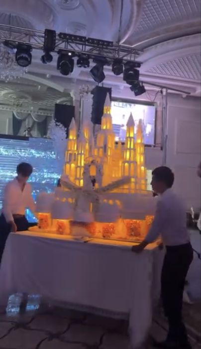 Шоу торт свадьба