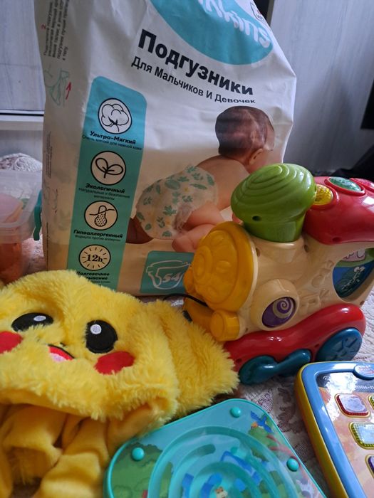 Развивающие игрушки от 0до 2 лет.