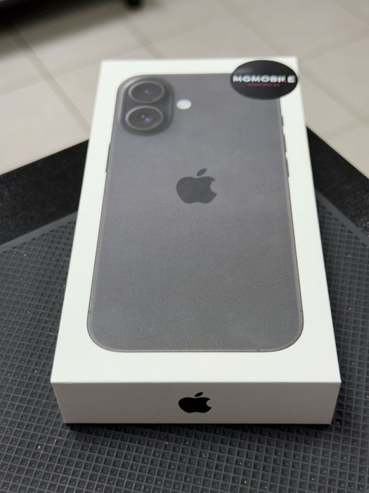 Apple iPhone 16,Black,128GB *ЧистоНов*2г Гаранция*