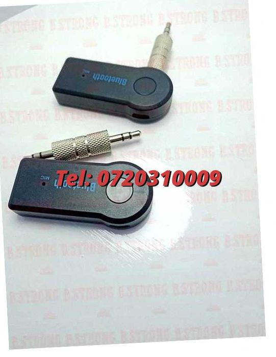 Adaptor Conectare Auxiliar Conexiune Bluetooth Dedicat Pentru Muzica - Cu Mufa Jack Si Cablu Conectare Cu Mufa Audio Aux Jack 3.5 Mm