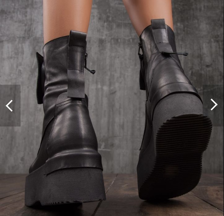 Боти естествена кожа