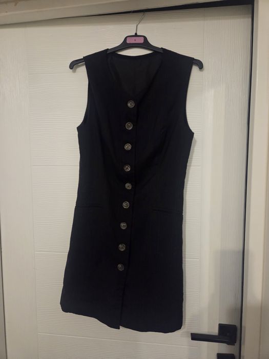 Vesta lunga cu nasturi S