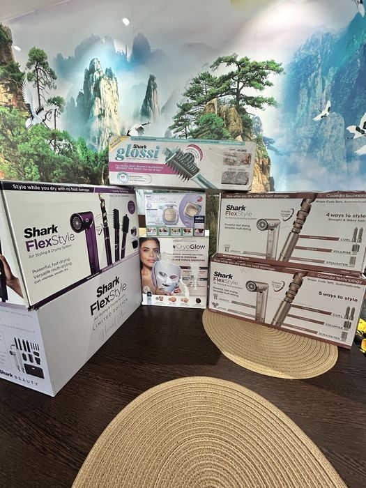Full set Shark FlexStyle noii in stare perfecta de functionare