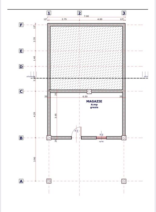 Teren suncuius cu proiect