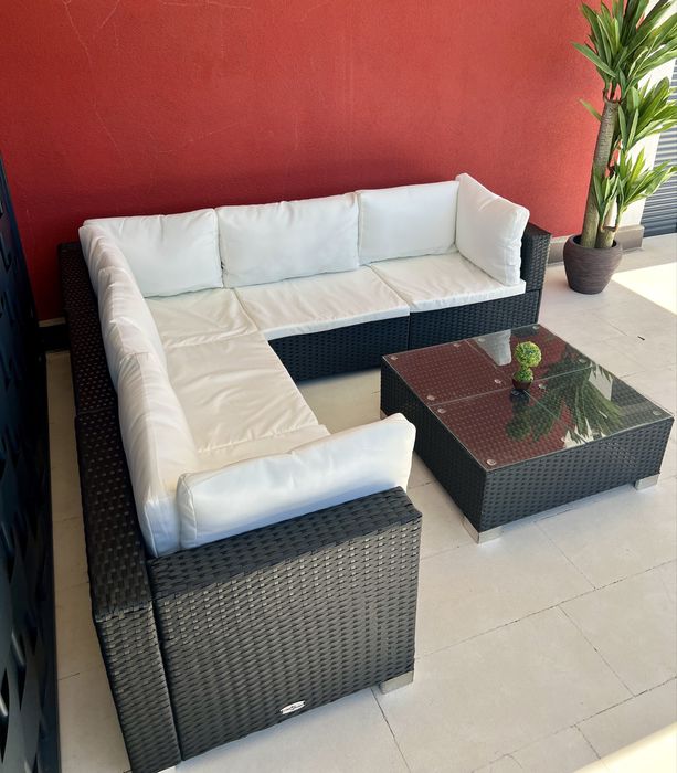 Coltar terasa Vida XXL + masuta