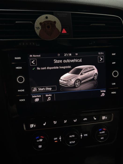 Golf 7 GTD 184 HP  distornic, lane asist