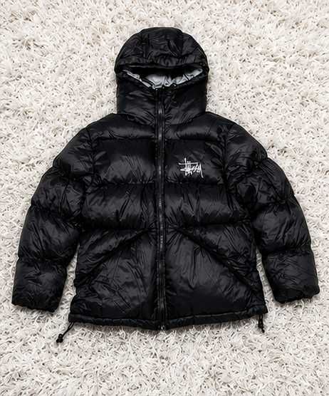 Geci Stüssy Puffer Negre – Mărimile M și L