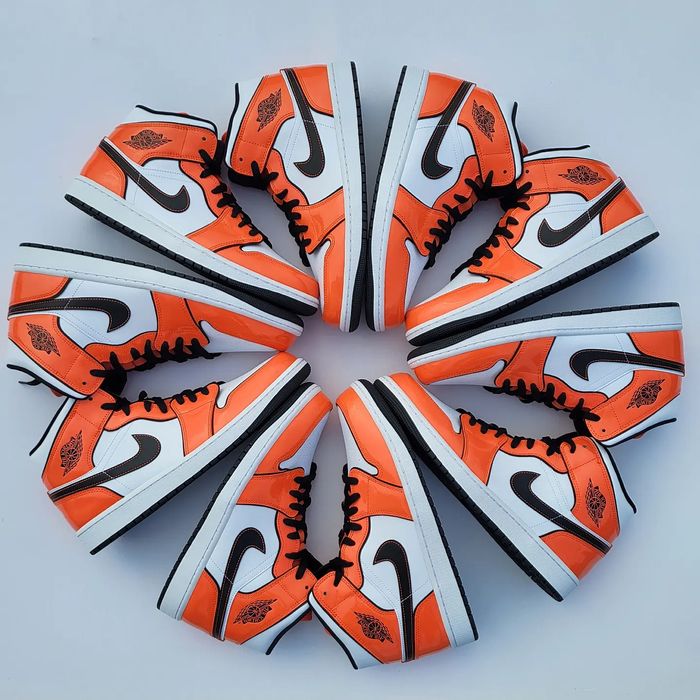Air Jordan 1 Mid Turf Orange 46