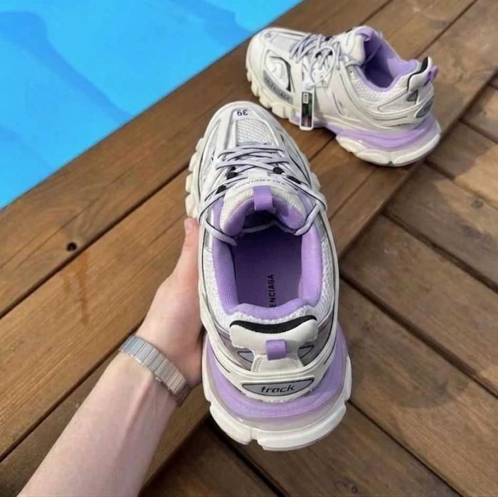 Balenciaga Track – White/Purple