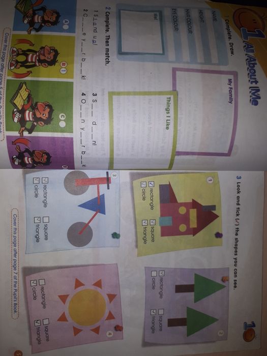 Activity book тетрадь 4 и 2 класс б/у