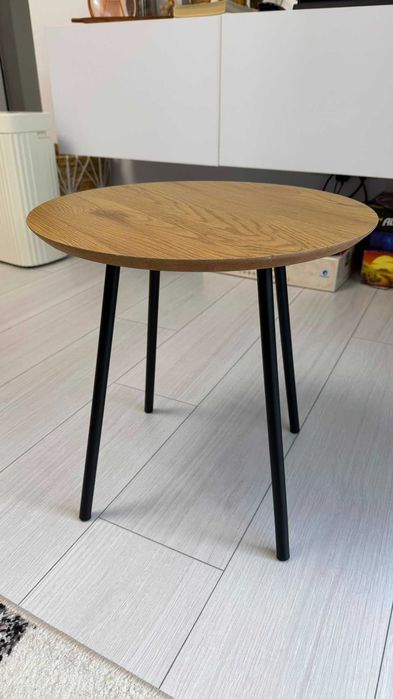 Măsuță de cafea / măsuță laterală, stil scandinav, 40 cm, stare foarte bună