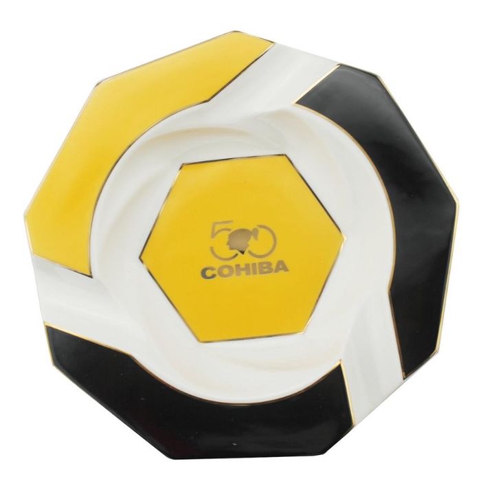 Cohiba керамичен пепелник за 3 пури – подаръчна кутия, подарък
