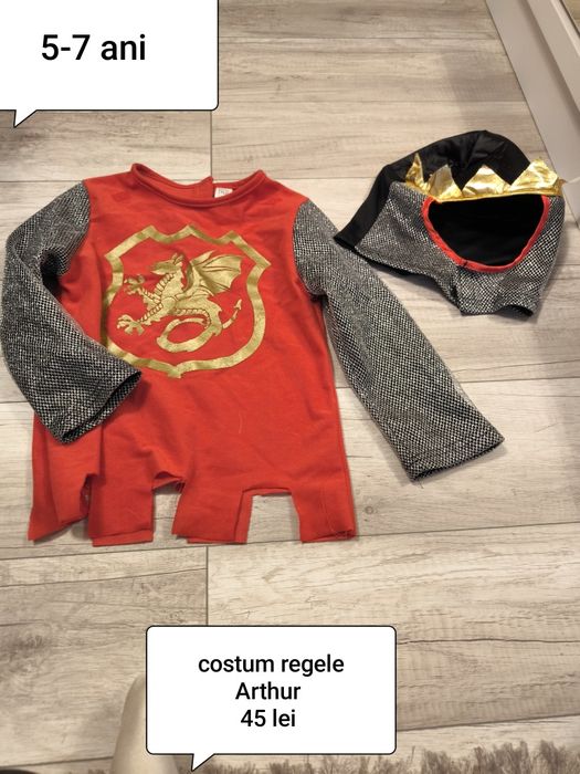 Costume serbare: floarea soarelui, scufița roșie, cavaler, Robin Hood