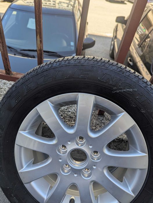 Авариен комплект гума патерица пълноразмерна с инструменти за VW/SKODA/SEAT 195/65/15" 6.5J ET 50 нови