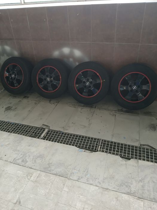 Set jante aliaj 5x110 R15 Opel + anvelope de vară