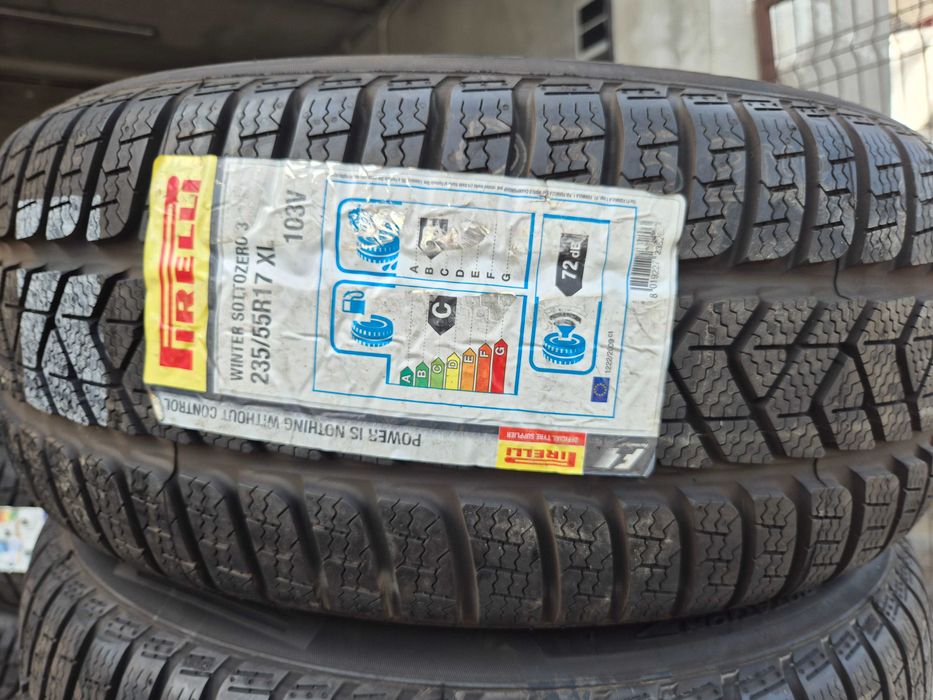 4 Anvelope M+S IARNA - 235/55/17 - PIRELLI Scorpion Winter - NOU - DOT 2019 !