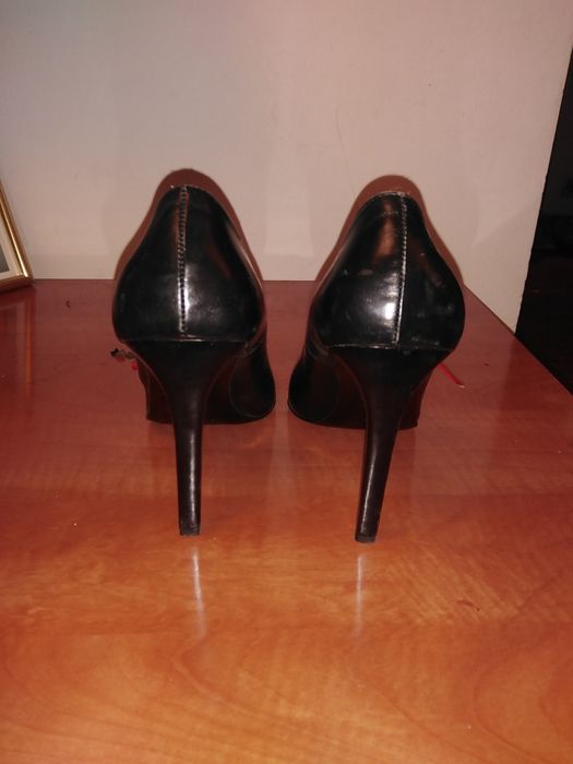 Pantofi din piele naturala,"Les Tropeziennes" Italia nr 38,purtat o si