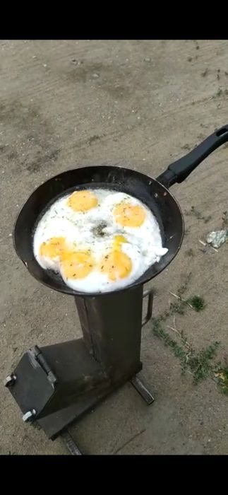 Печь ракета.Садовый инвентарь