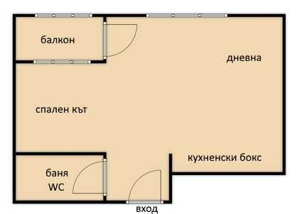Продава се Едностаен апартамент в София, Център - 44 кв.м за 2955 €/кв.м - Снимка #3