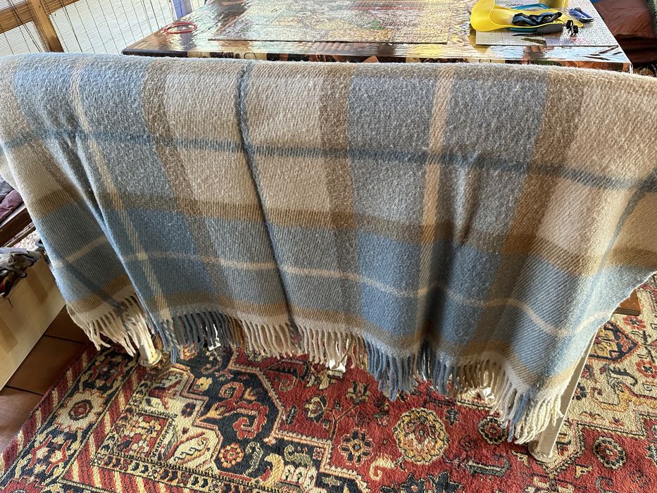 Шерстяные пледы