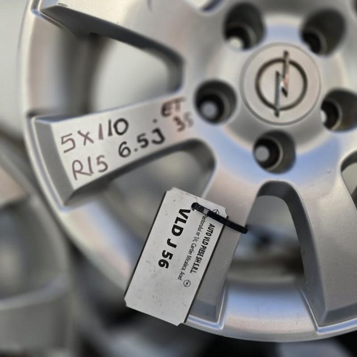 Jante roti aliaj aluminiu 5x110 R15 6.2J ET35 Opel Astra H GTC