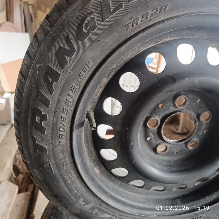 Летний балон+дискаR15 185/65 диска