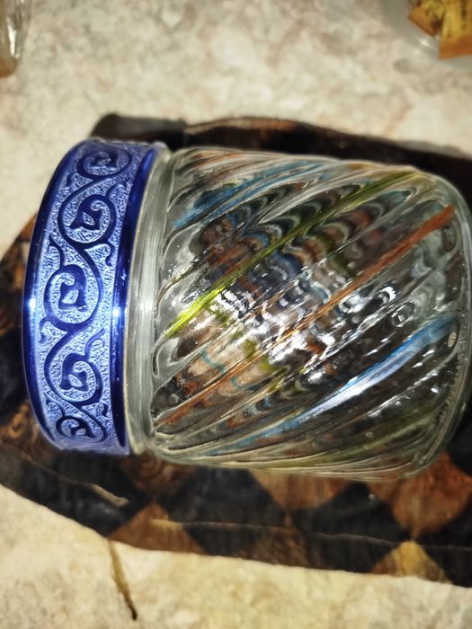 Банка, стекло, с крышкой