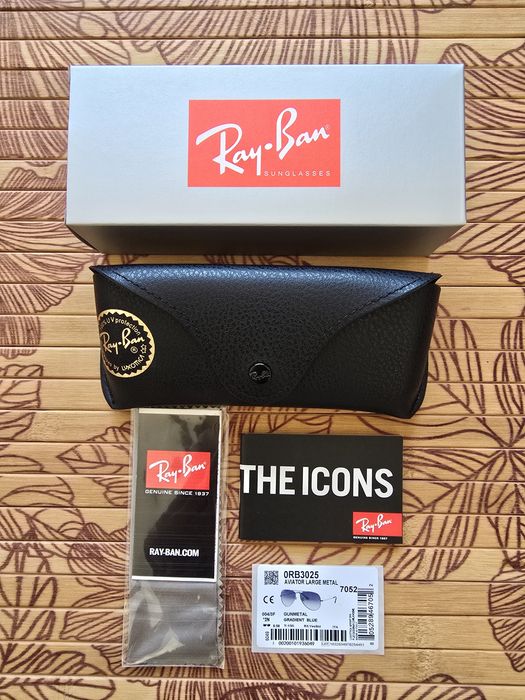 Слънчеви очила Ray-Ban Aviator Large Metal