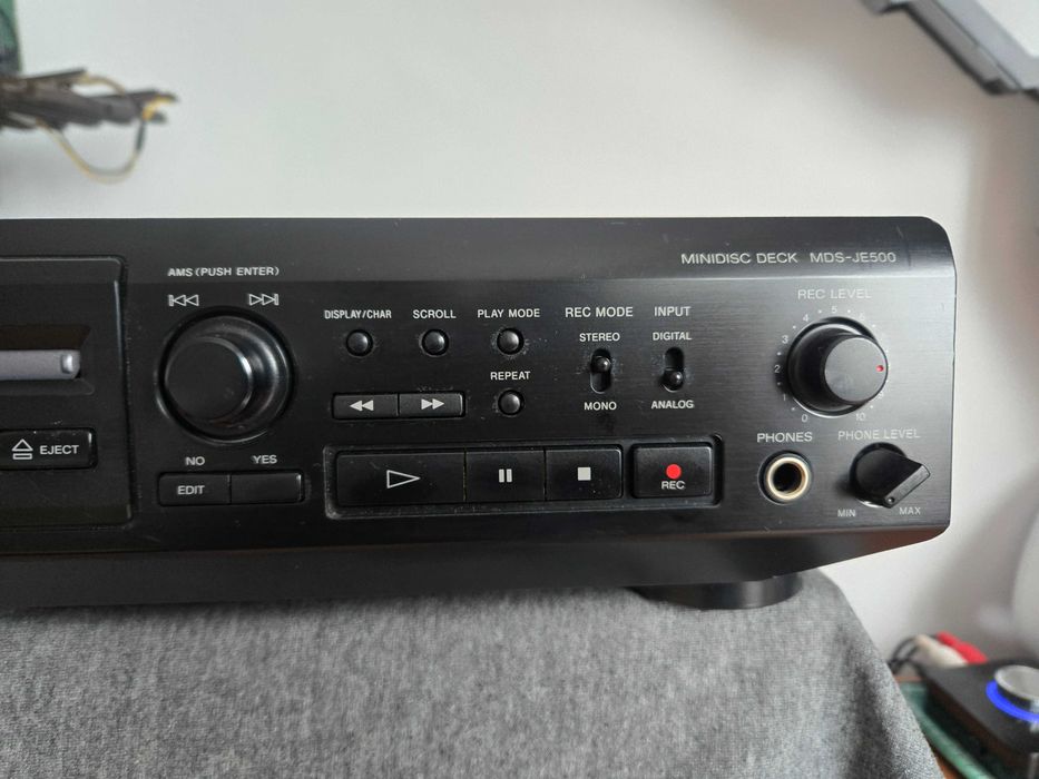 2 Minidisc SONY MDS-JE 500