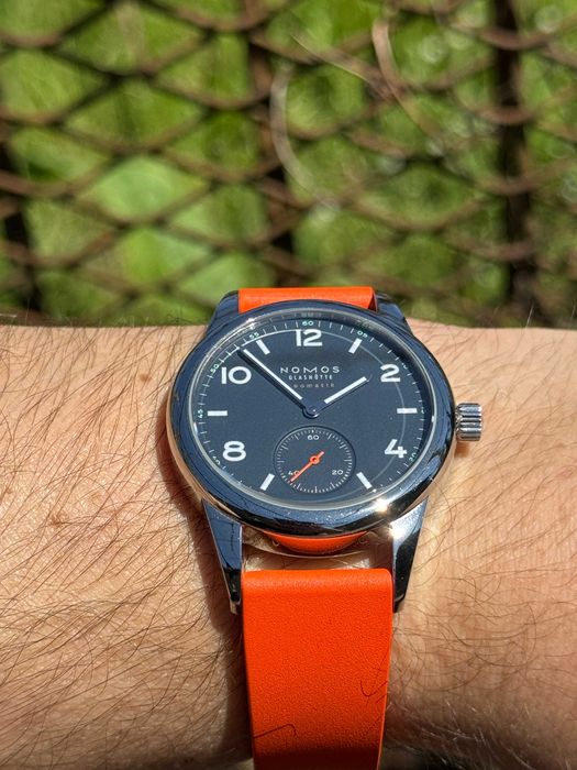 Часовник Nomos Glashütte Club Neomatik Atlantik ref. 741 / Гаранция