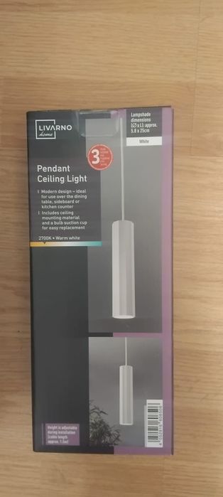 Pendul cu led ,alb,sigilat