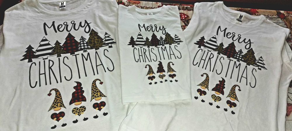 Семейни Коледни тениски