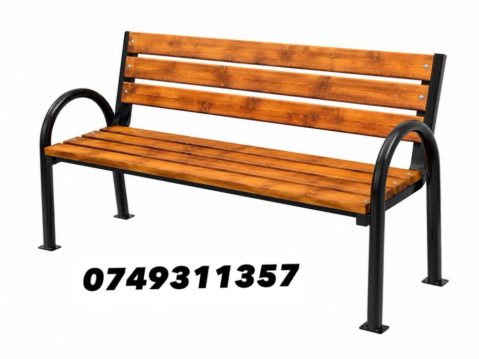 Banca parc fara spatar