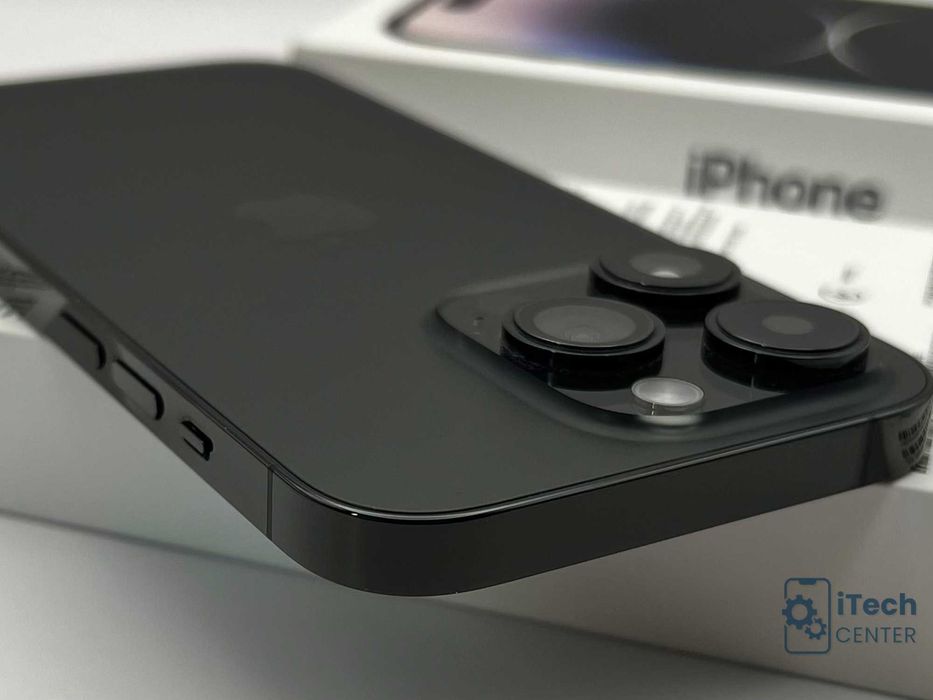 iPhone 14 Pro, 128GB, Black, 100% батерия, КАТО НОВ, ГАРАНЦИЯ!