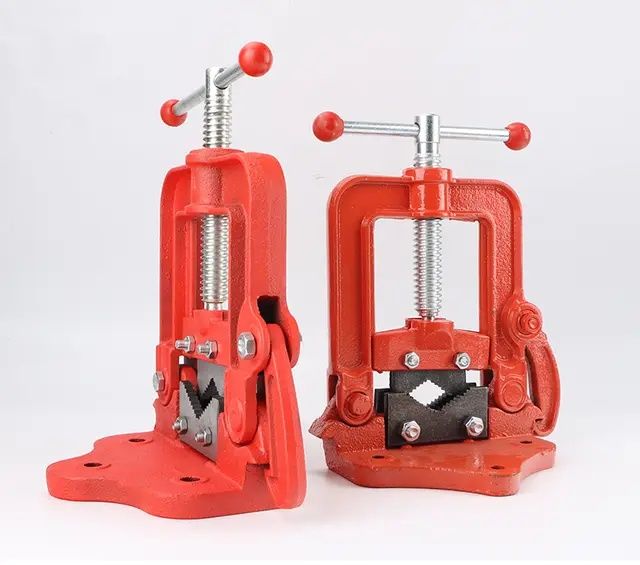 Тиски, тиски трубные,