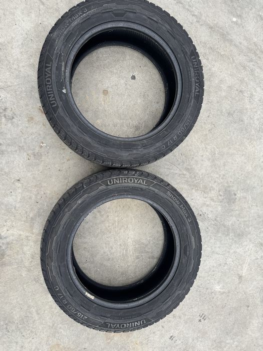 2 anvelope Uniroyal Snow Max 3 215/60r17C an 2022