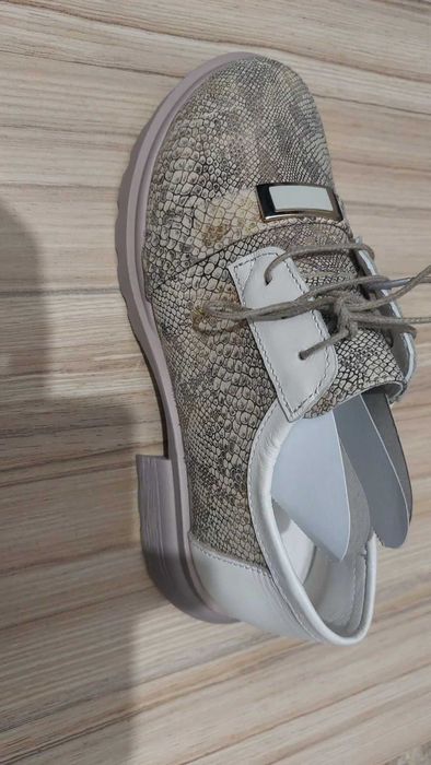 Обувки  естествена кожа, ЧИСТО НОВИ