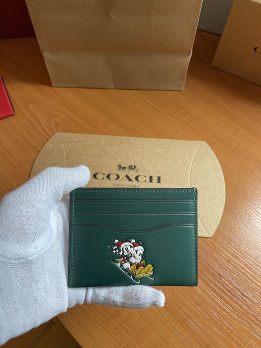 Портмоне тип card holder Coach x Disney limited edition