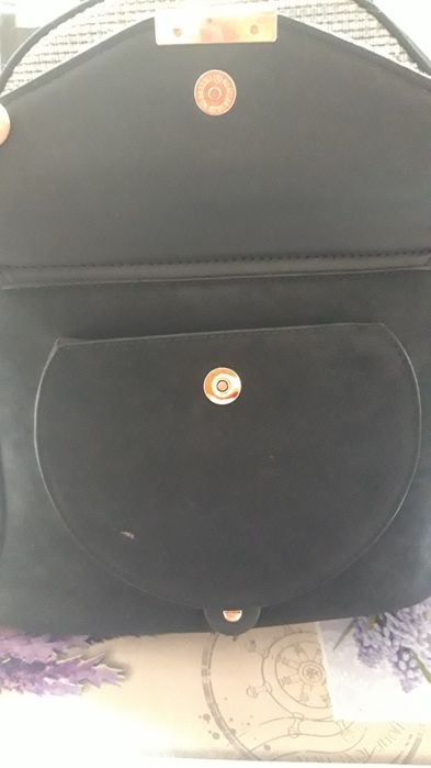 Дамска раница черна